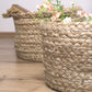 hand made jute storage basket