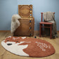 little wolf rug for kids room